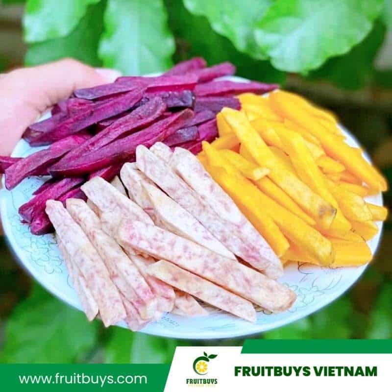 fruitbuys vietnam purple sweet potato chips 6 FruitBuys Vietnam Purple Sweet Potato Chips (6)