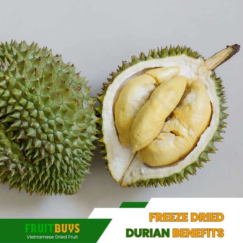 FruitBuys Vietnam  Freeze Dried Durian Benefits 23930