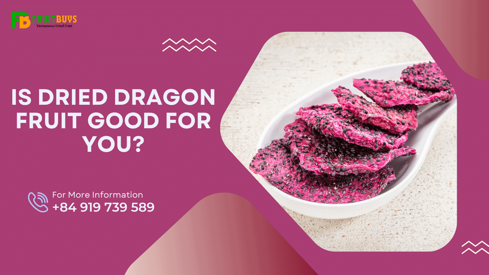 FruitBuys Vietnam  Is Dried Dragon Fruit Good For You