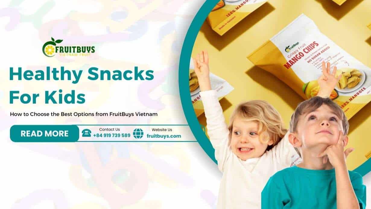 Fruitbuys Vietnam Healthy Snacks For Kids How To Choose The Best Options From Fruitbuys Vietnam