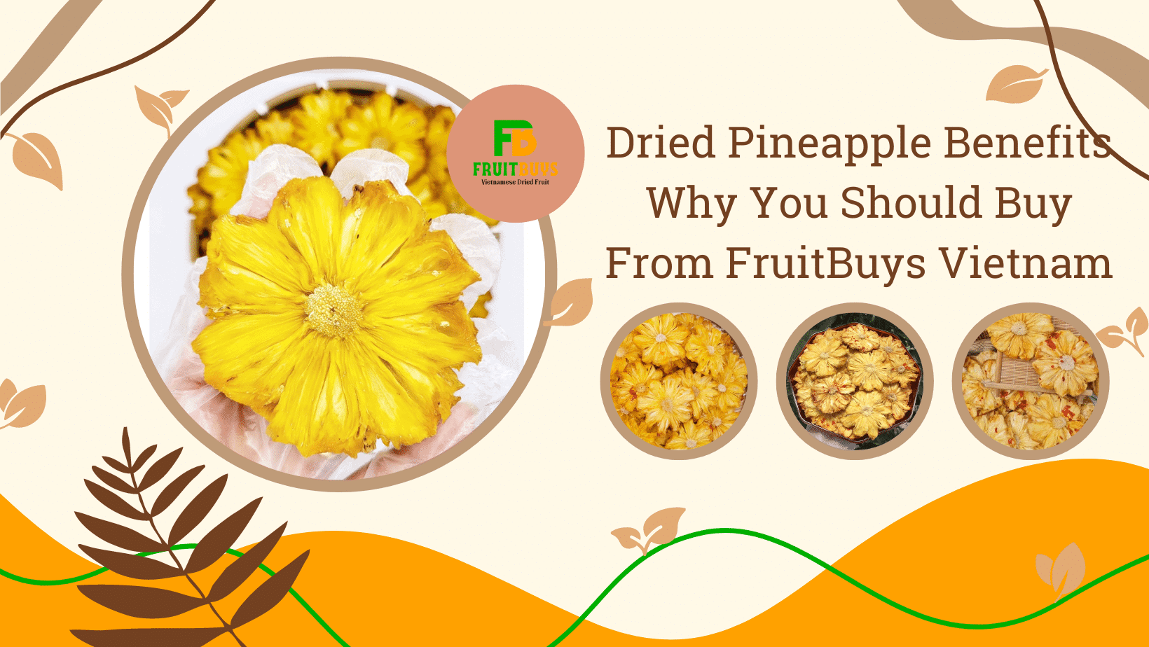 FruitBuys Vietnam  Dried Pineapple Benefits Why You Should Buy From FruitBuys Vietnam