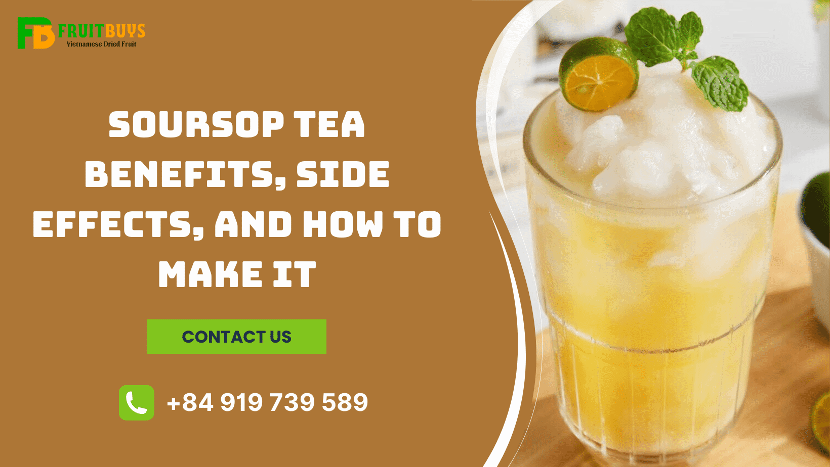 fruitbuys vietnam soursop tea benefits side effects and how to make it FruitBuys Vietnam Soursop Tea Benefits, Side Effects, And How To Make It