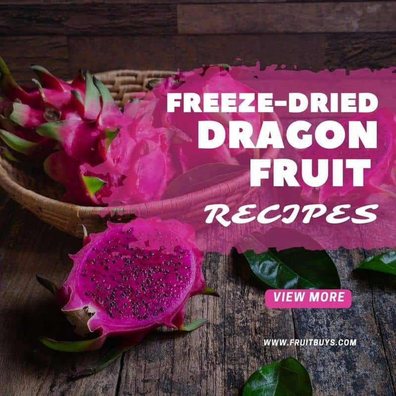 FruitBuys Vietnam  Freeze Dried Dragon Fruit Recipes 23922