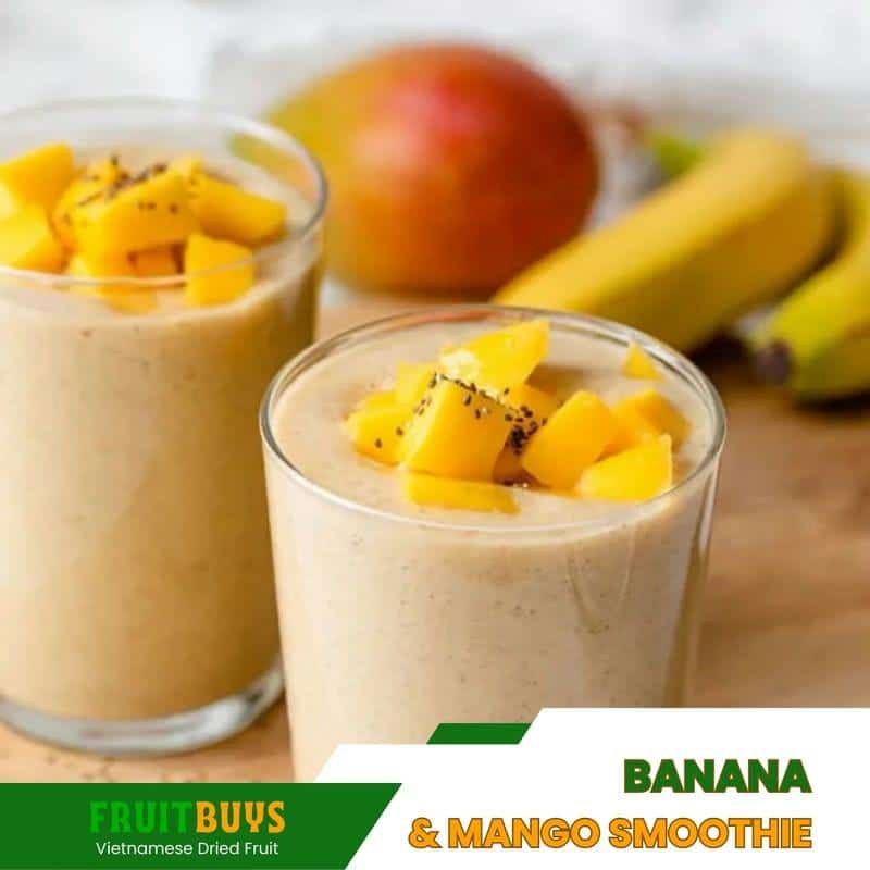FruitBuys Vietnam Banana And Mango Smoothie Recipe 231021