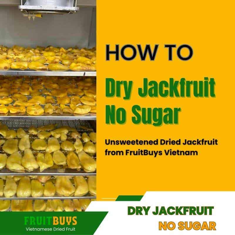 FruitBuys Vietnam  How To Dry Jackfruit No Sugar 23109
