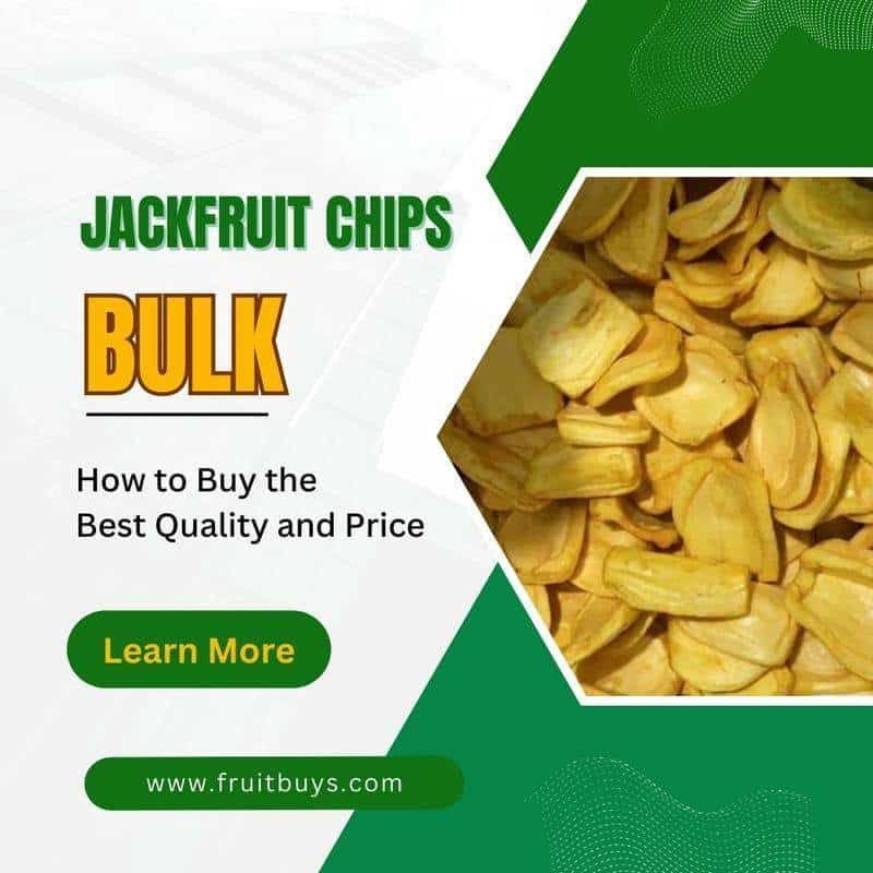 FruitBuys Vietnam  Jackfruit Chips In Bulk 231011