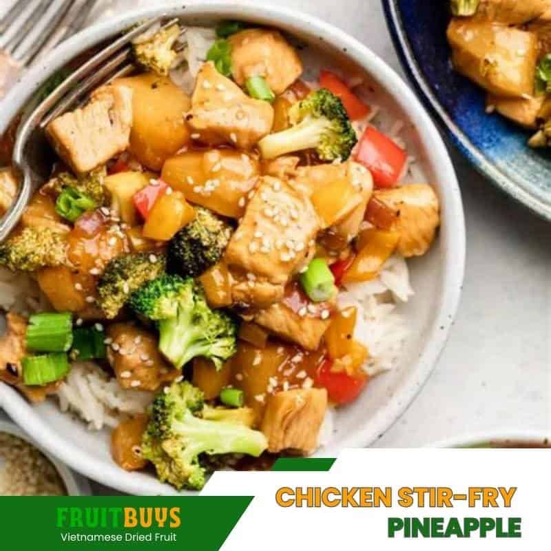 FruitBuys Vietnam Chicken Stir Fry Dried Chili Pineapple 23112