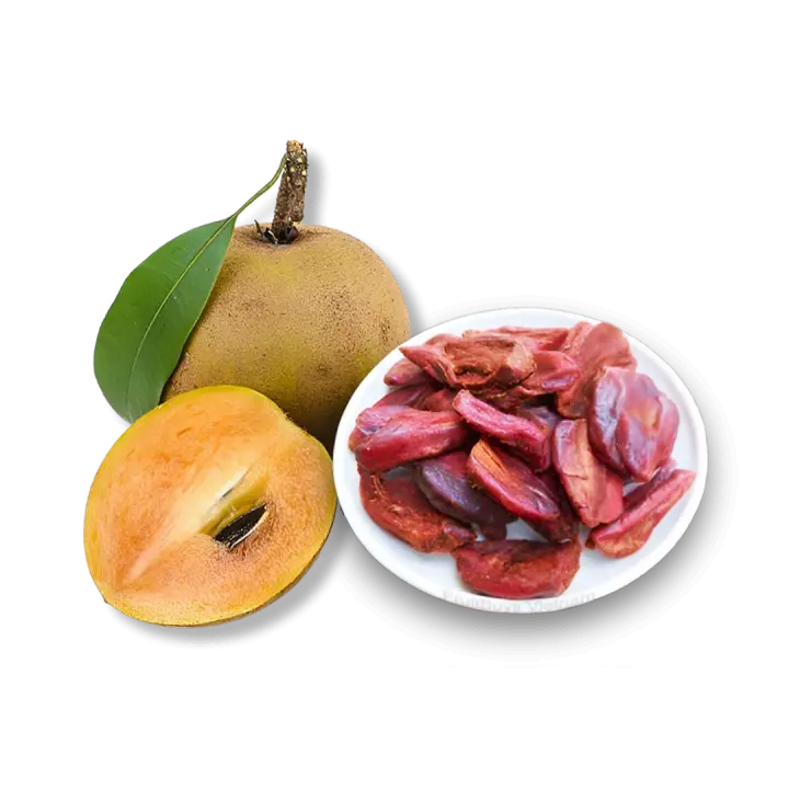FruitBuys Vietnam 231221 Unsweetened Dried Sapodilla No Sugar Added FruitBuys Vietnam 231221 Unsweetened Dried Sapodilla No Sugar Added