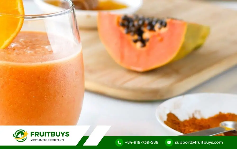 FruitBuys Vietnam 3. Beyond The Smoothie Bowl_ A Culinary Canvas With Papaya Powder's Versatility