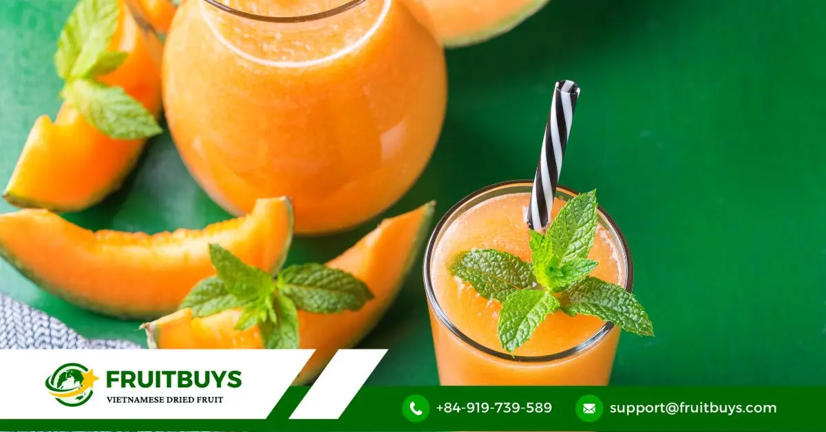 fruitbuys vietnam cantaloupe smoothie FruitBuys Vietnam Cantaloupe Smoothie