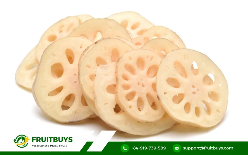 fruitbuys vietnam crispy dried lotus root FruitBuys Vietnam Crispy Dried Lotus Root