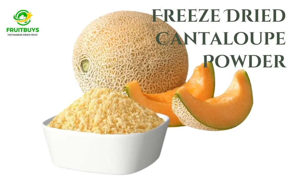 fruitbuys vietnam freeze dried cantaloupe powder FruitBuys Vietnam Freeze Dried Cantaloupe Powder