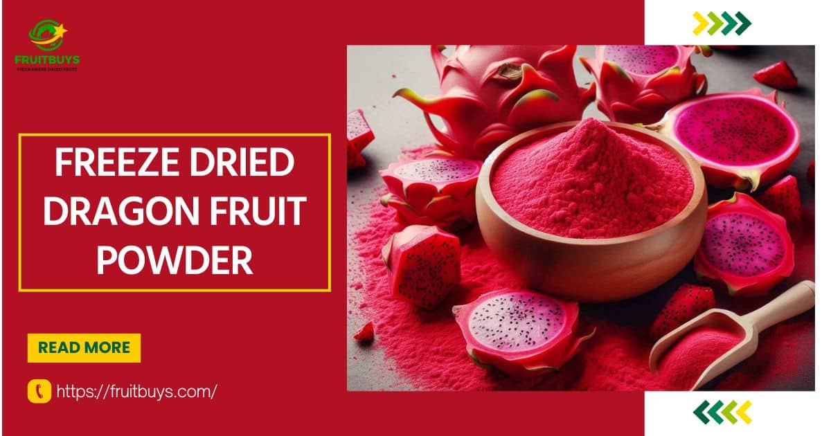 fruitbuys vietnam freeze dried dragon fruit powder 12 FruitBuys Vietnam Freeze Dried Dragon Fruit Powder (12)
