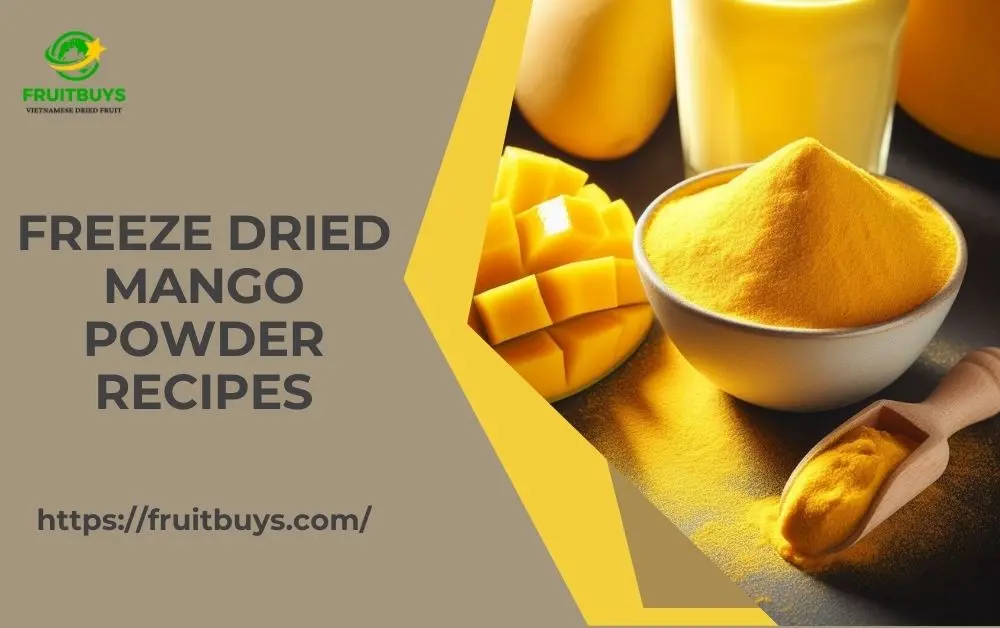 FruitBuys Vietnam Freeze Dried Mango Powder