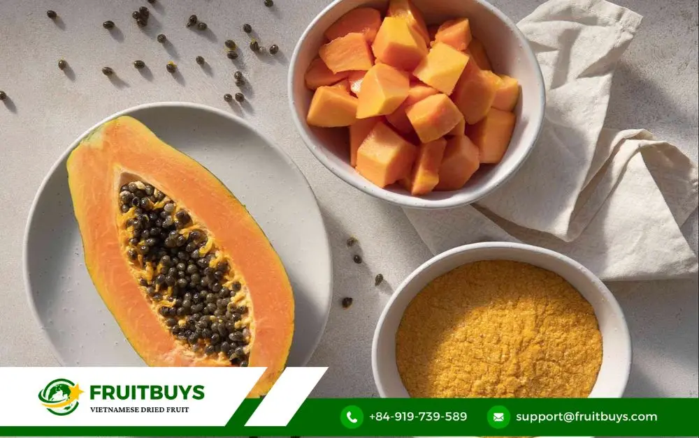 FruitBuys Vietnam Freeze Dried Papaya Powder (1)