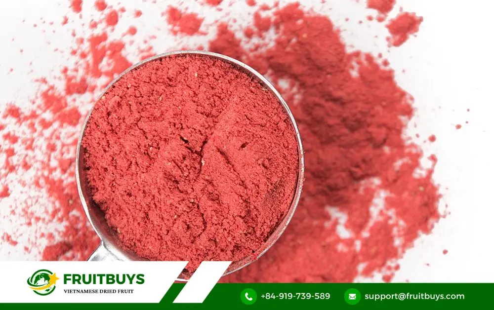 fruitbuys vietnam freeze dried strawberry powder your profitable ingredient FruitBuys Vietnam Freeze Dried Strawberry Powder_ Your Profitable Ingredient