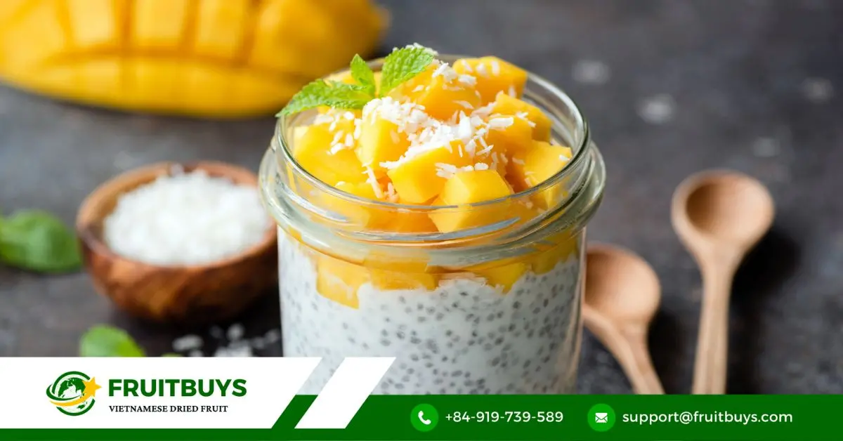 FruitBuys Vietnam Mango Chia Pudding