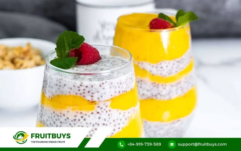 FruitBuys Vietnam Mango Chia Pudding