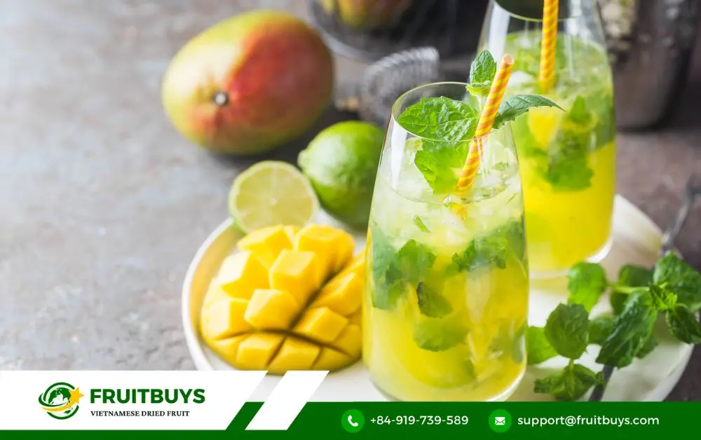 FruitBuys Vietnam Mango Powder Infused Cocktails