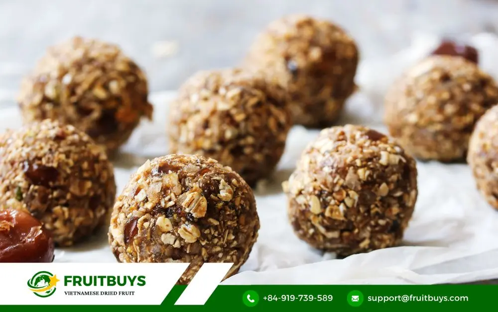 fruitbuys vietnam mangosteen powder energy bites FruitBuys Vietnam Mangosteen Powder Energy Bites