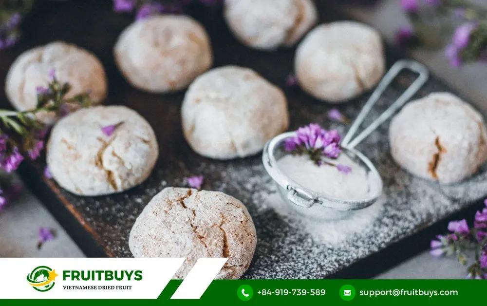 fruitbuys vietnam mangosteen powder muffins FruitBuys Vietnam Mangosteen Powder Muffins