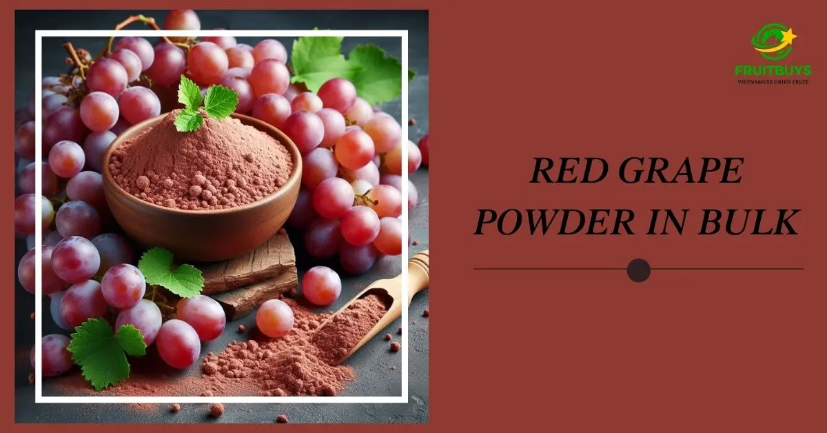 FruitBuys Vietnam Red Grape Powder In Bulk