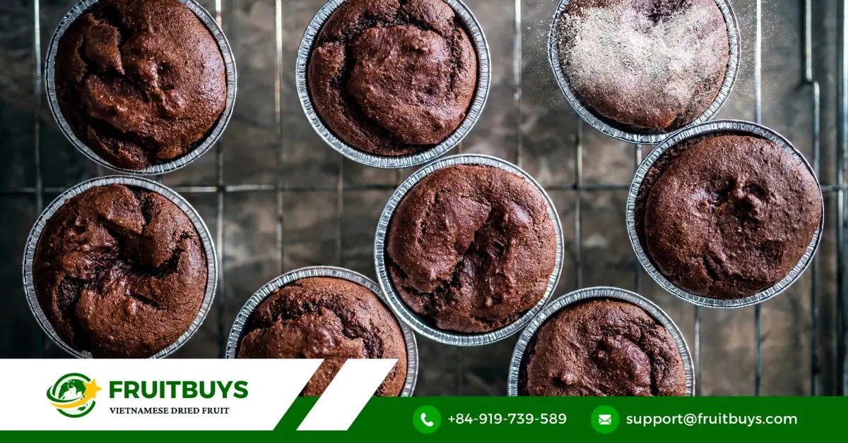 FruitBuys Vietnam Red Grape Powder Muffins