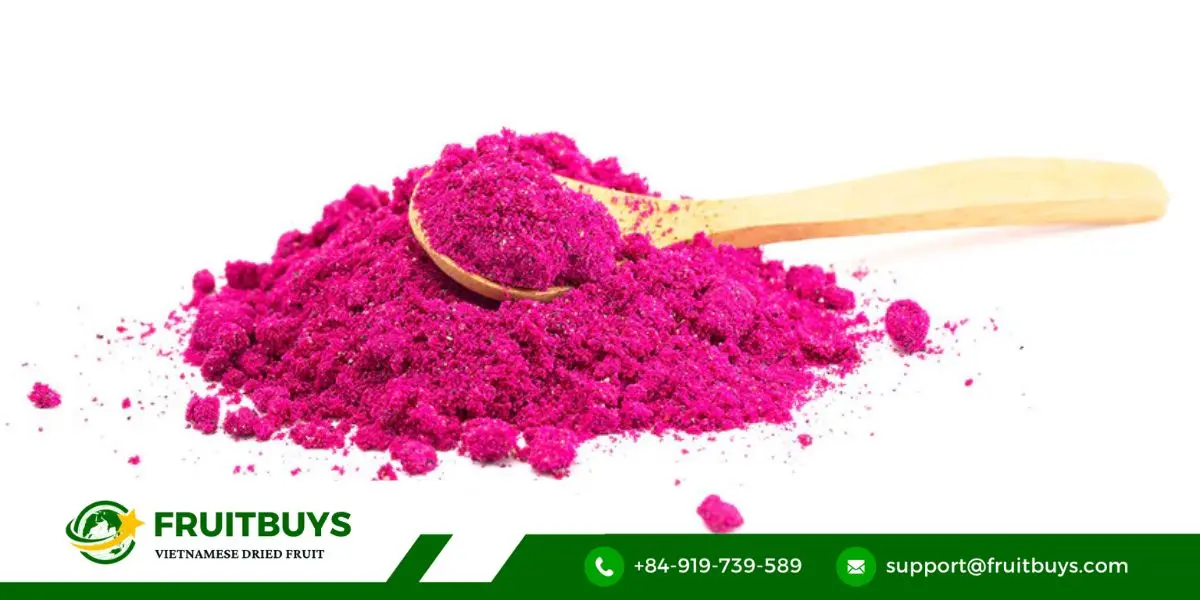 FruitBuys Vietnam Revealing The Health Benefits Of Freeze Dried Dragon Fruit Powder (1)
