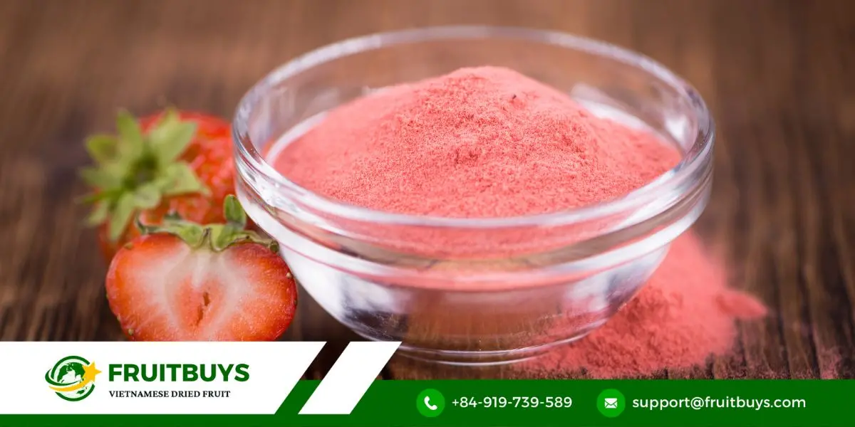 fruitbuys vietnam what is freeze dried fruit powder technology and production process 1 FruitBuys Vietnam What Is Freeze Dried Fruit Powder Technology And Production Process (1)