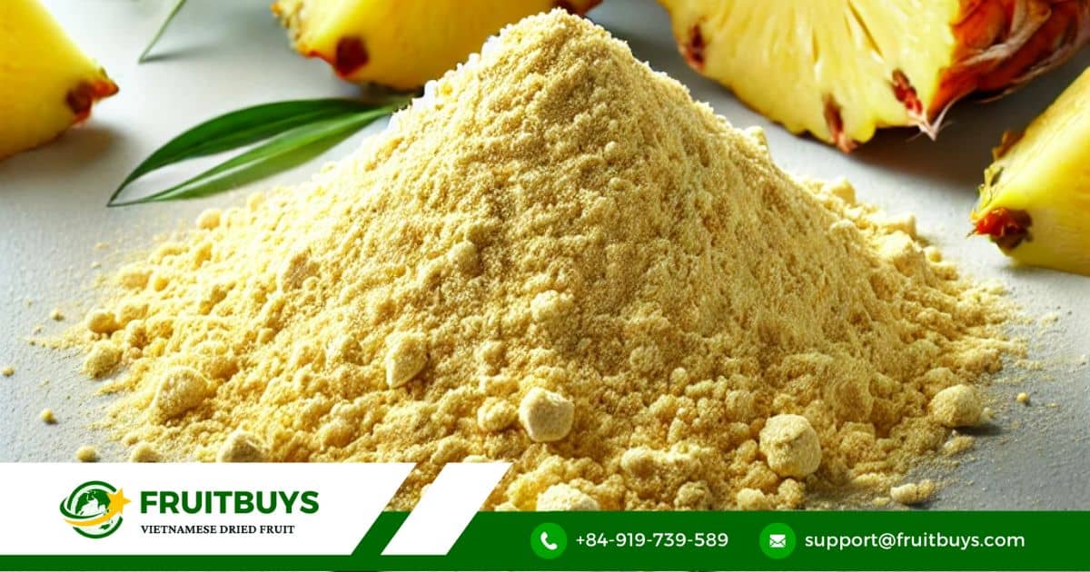 fruitbuys vietnam what is freeze dried pineapple powder FruitBuys Vietnam What Is Freeze Dried Pineapple Powder
