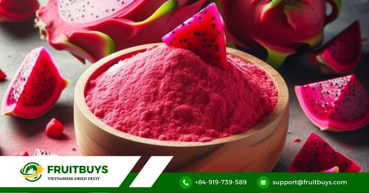 FruitBuys Vietnam What Is Spray Dragon Fruit Powder