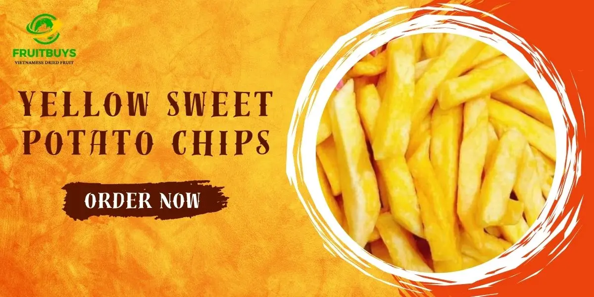 FruitBuys Vietnam Yellow Sweet Potato Chips